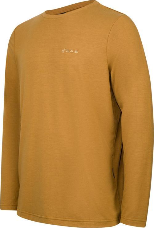 Vernon Erkek Uzun Kol Viloft T-Shirt Açık Kahverengi