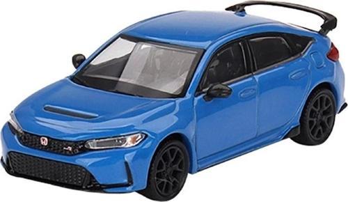 Nessiworld Mini Gt 1:64 Honda Civic Type R Boost Blue Pearl