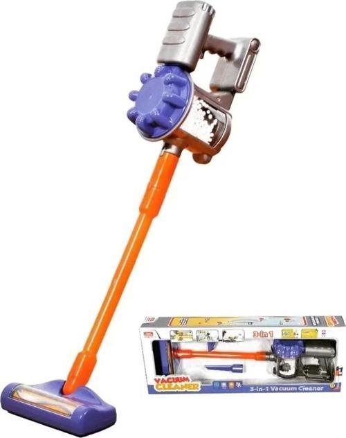 NessiWorld Vacuum Cleaner Pilli Kablosuz Oyuncak Dikey Standlı Elektrik Süpürgesi
