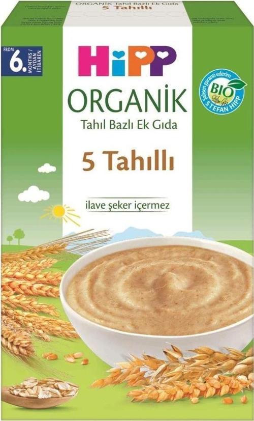 Nessiworld  p Organik 5 Tahıllı Tahıl Bazlı Kaşık Maması 200 Gr