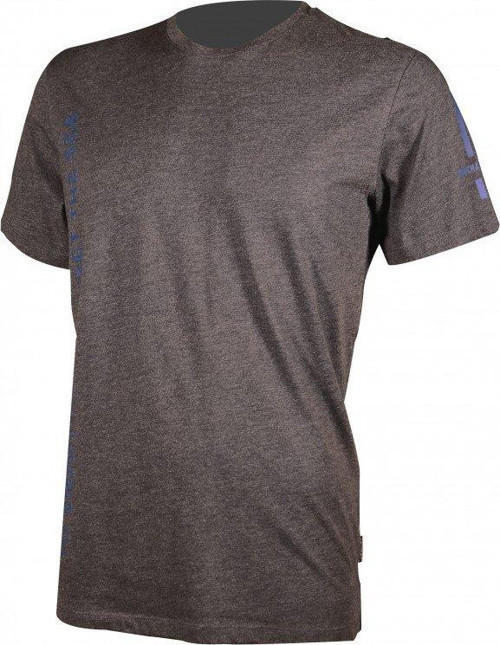 T-Shirt Titanyum/Mavi Deep