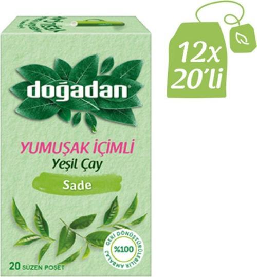 Yumuşak İçimli Yeşil Çay 20Li X 12 Paket (1 Koli)
