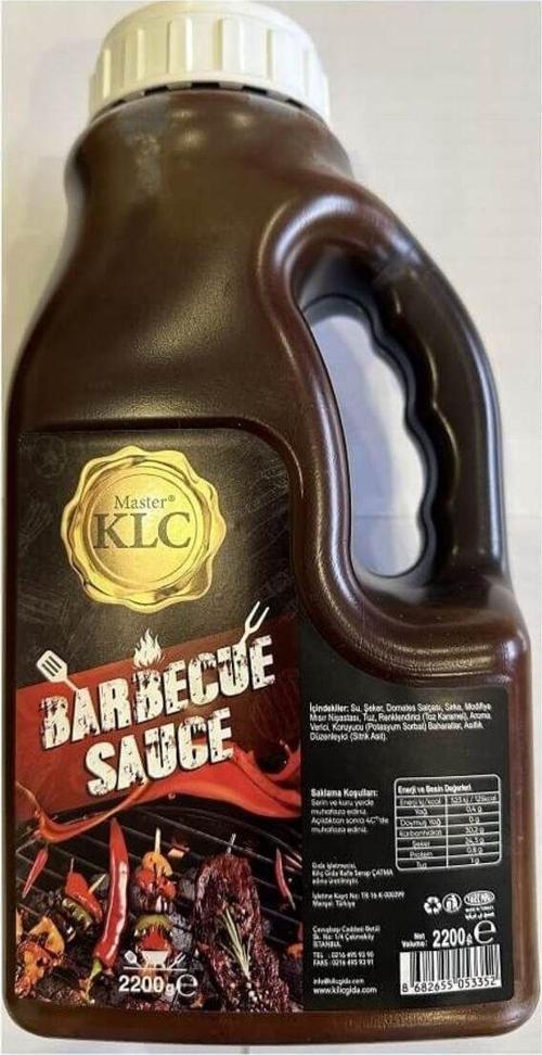 Barbekü Sos Barbecue Sauce 2200 Gr