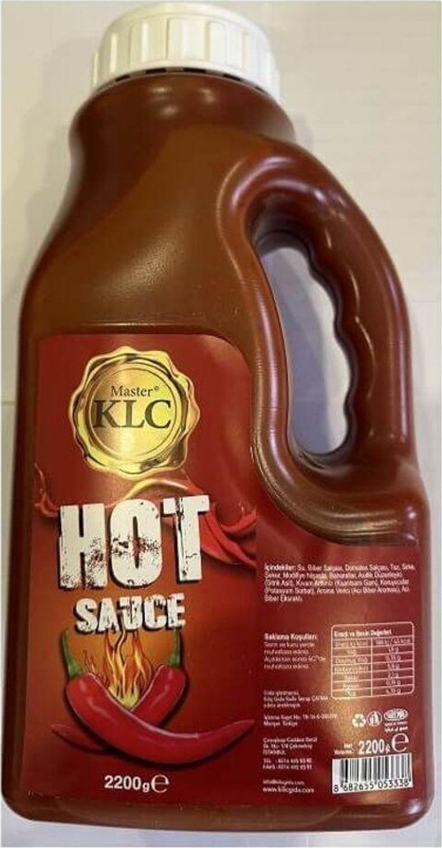Acı Sos Hot Sos 2200 Gr