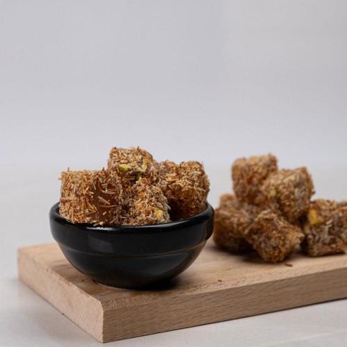 Kadayıflı Antep Fıstıklı Lokum - 500 Gr