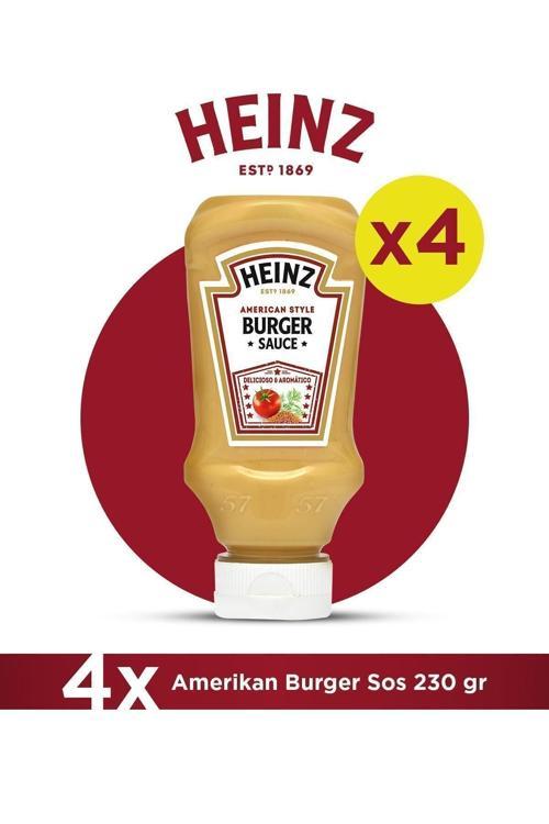 Amerikan Burger Sos 230 Gr - 4'Lü Paket