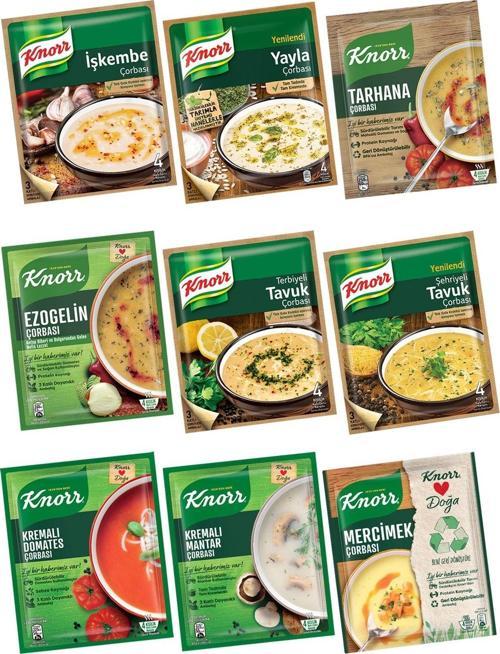 Hazır Çorba Seti 9 Paket