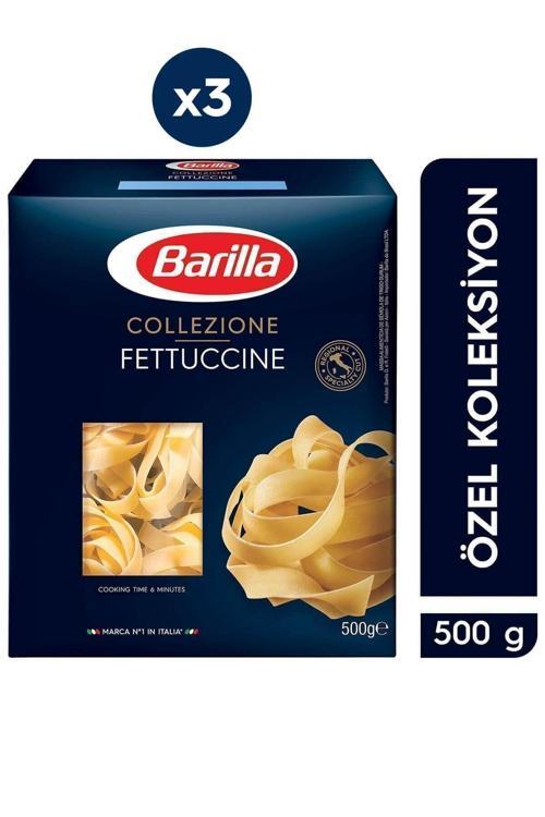Fettuccine (Fettucini) Makarna 500 G. 3'Lü