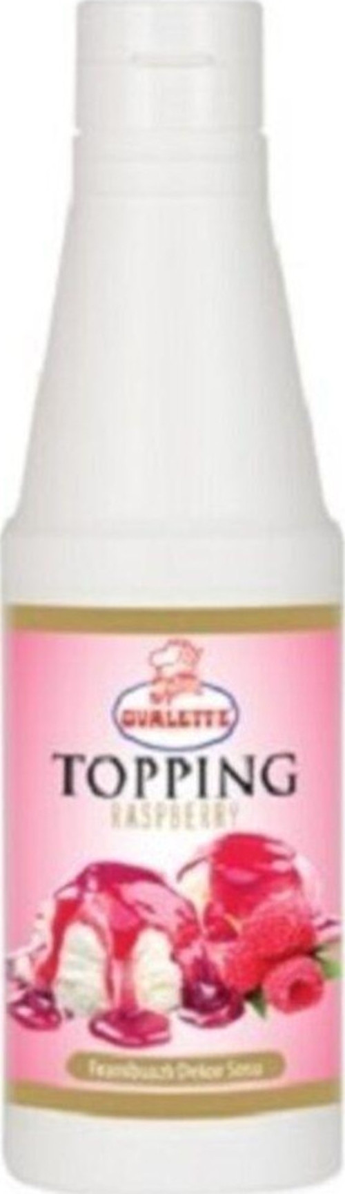 Ovalette Topping Frambuaz Aromalı Dekor Sos 1 Kg