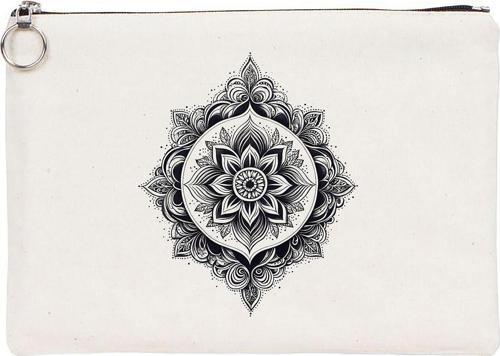 Tattoo Tablet/Portföy Çanta - Astarlı 30X21 Cm Beyaz