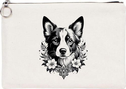 Tattoo Tablet/Portföy Çanta - Astarlı 30X21 Cm Beyaz