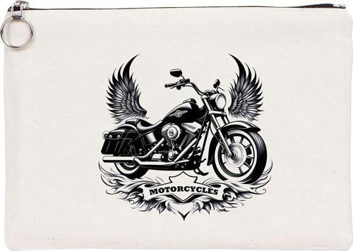 Tattoo Tablet/Portföy Çanta - Astarlı 30X21 Cm Beyaz