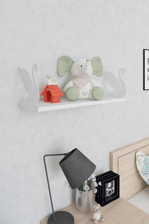 Kuğu Raf Seti 20X60 Beyaz+P.Beyaz 015 0741 020 060 20