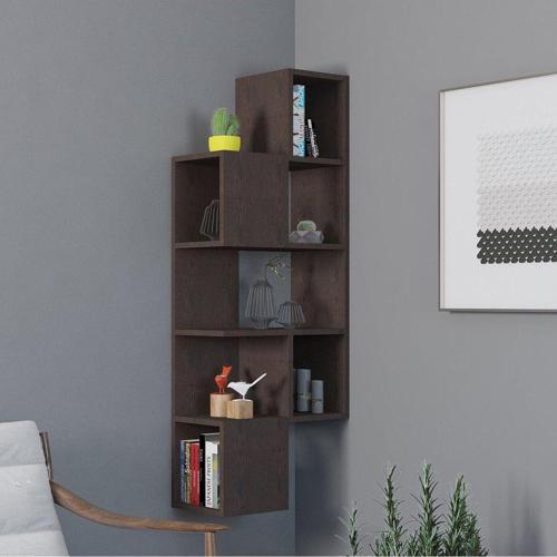 Leylak 2 Duvar Rafı Wenge