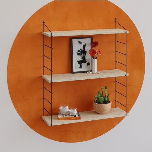 Armoni Raf Seti 3 Raflı 200*720 Travertine