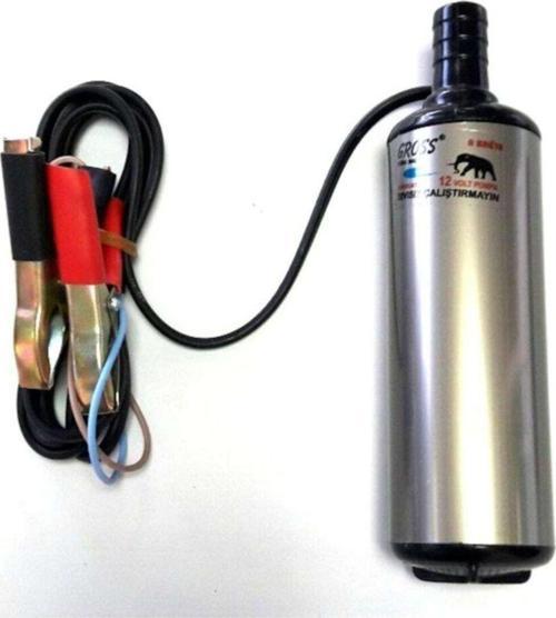 12 Volt Büyük Sıvı Aktarma Pompası Dalgıç Mazot Transfer Pompası