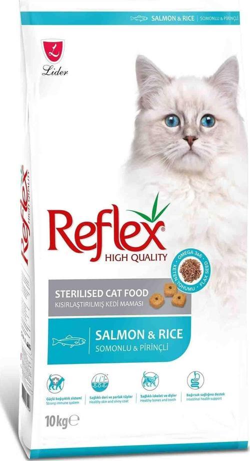 Kısırlaştırılmış Sterilised Somon&pirinç Kedi Maması 10KG BRSMAGAZA16