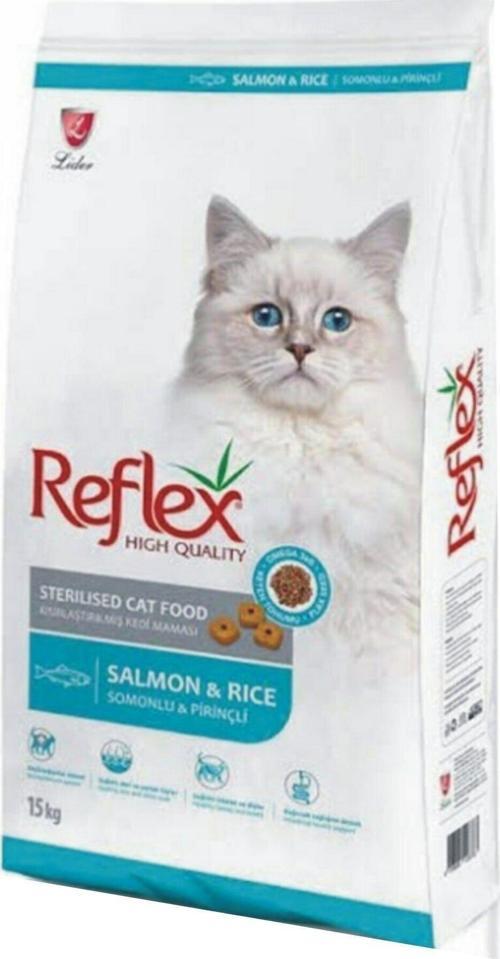Sterilised Somonlu Pirinçli Kısırlaştırılmış Yetişkin Kedi Maması 15 KG