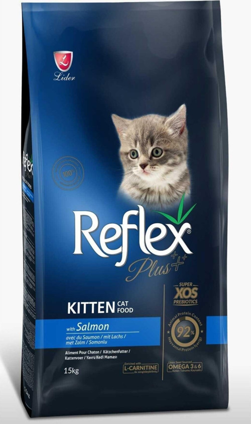 Somon Balıklı Yavru Kedi Maması 15 Kg.