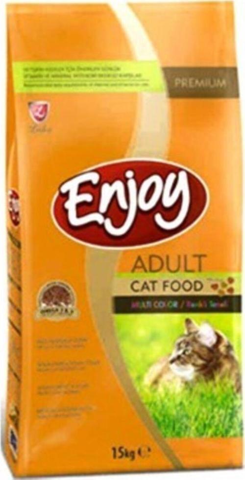 Renkli Taneli Tavuklu Kedi Maması 15kg