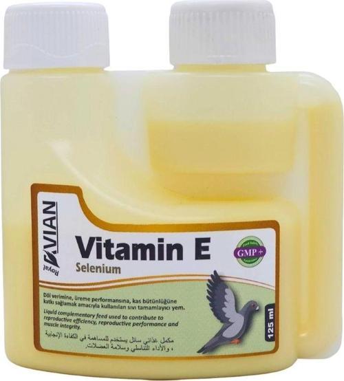 Royal Ilaç Vitamin E Selenyum 125 Ml. Yumurta Verim Arttırıcı Ve Kızgınlık