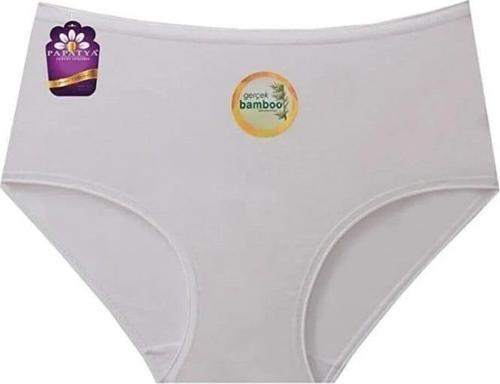 2572 KADIN YÜKSEK BEL BAMBU KÜLOT 6 ADET