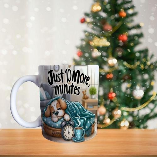 Komik Hayvan Figürlü Porselen Kupa