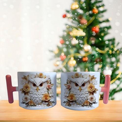 Baykuş Porselen Fincan / Kupa -mug