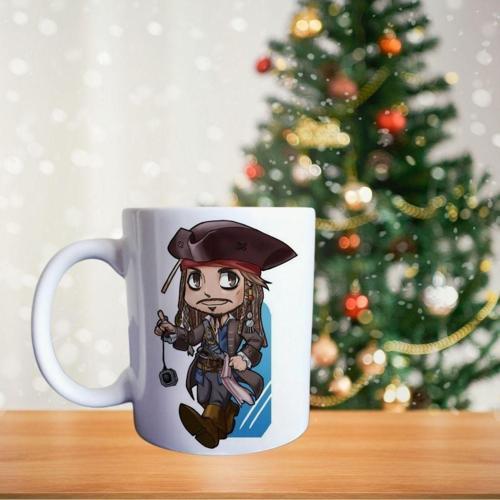 Captain Jack Sparrow - Karayip Korsanları Porselen Kupa