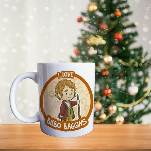 Hobbitler Porselen Kupa