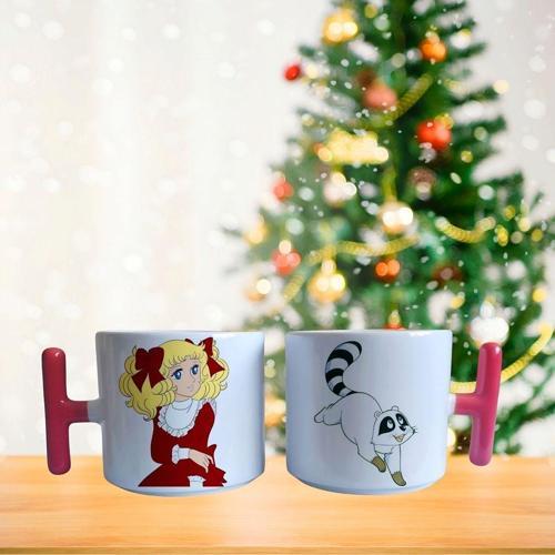 Şeker Kız Candy Ve Rakunu Porselen Fincan / Kupa -mug