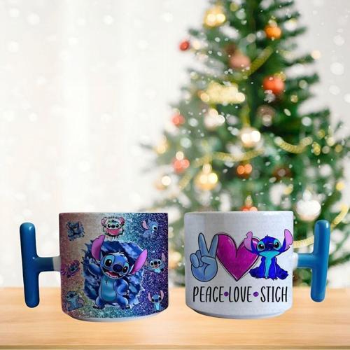 Stitch sevgisi Porselen Fincan / Kupa -mug