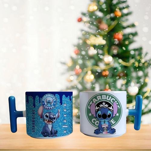 Stitch kahve sevgisi Porselen Fincan / Kupa -mug