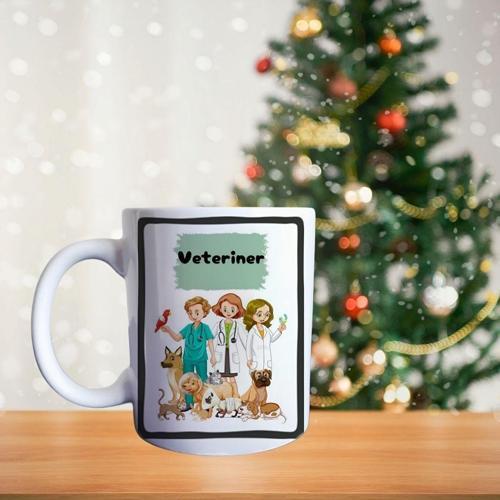 Veteriner Porselen Kupa