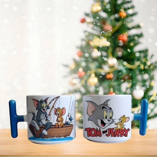 Tom ve Jerry balıkta Porselen Fincan / Kupa -mug