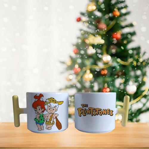 Çakıl ve bambam porselen fincan / kupa -mug