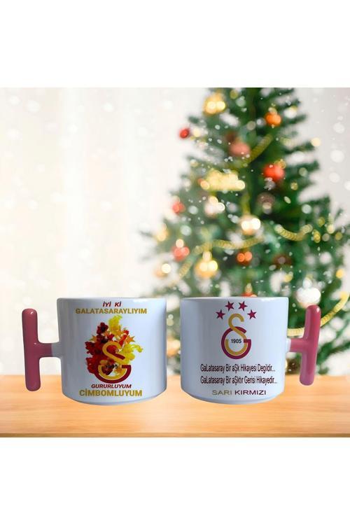 Galatasaray alevli logo porselen fincan / kupa -mug