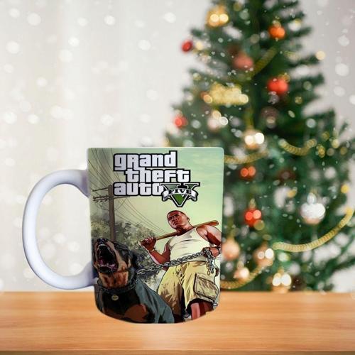 Grand Theft Auto Five Porselen Kupa