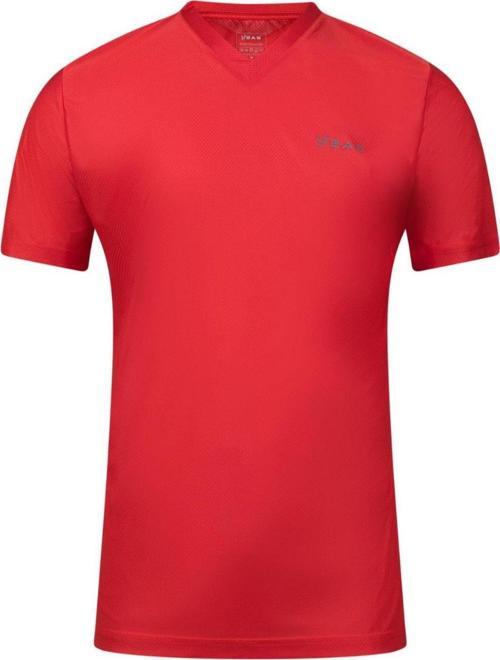 Elba V Yaka T-shirt Kırmızı