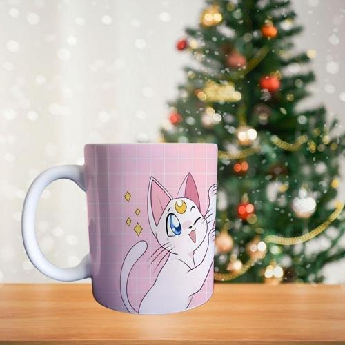 Ay savaşçısı luna ve artemis Porselen Kupa