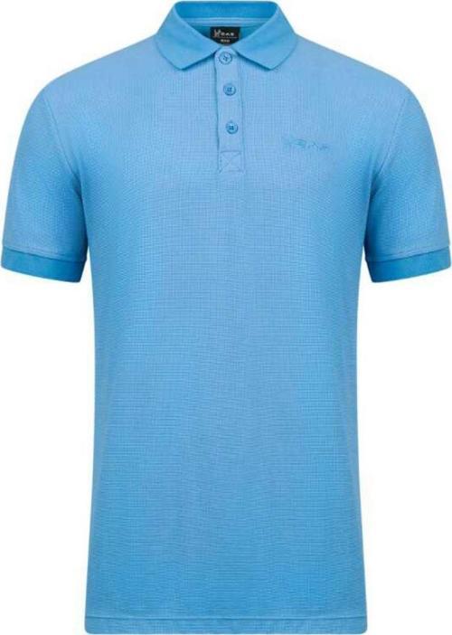 Aluna Polo Yaka T-Shirt Mavi