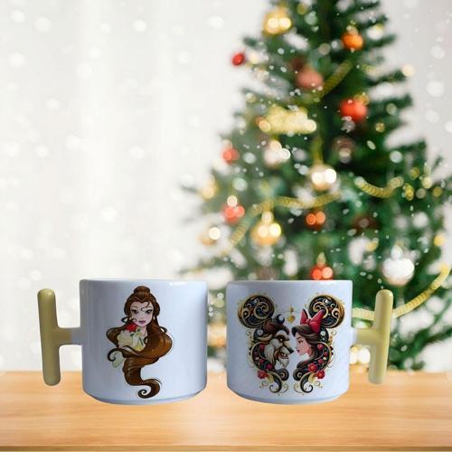 Güzel Ve Çirkin Animosyon Latte Fincanı - Mug