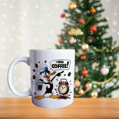 Sinirli Duffy Duck Porselen Kupa