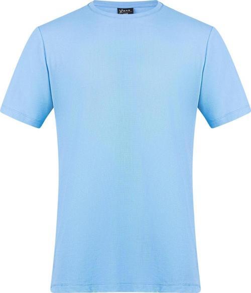 Kalei Sıfır Yaka T-Shirt Mavi