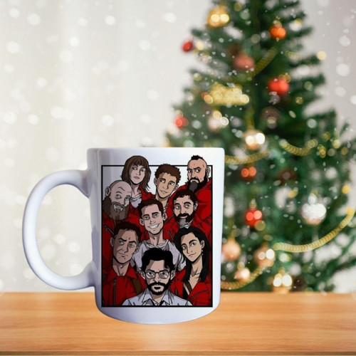 La casa da papel porselen kupa