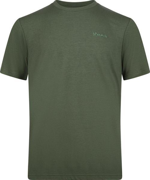 Winson  Erkek Viloft Sıfır Yaka T-Shirt Haki