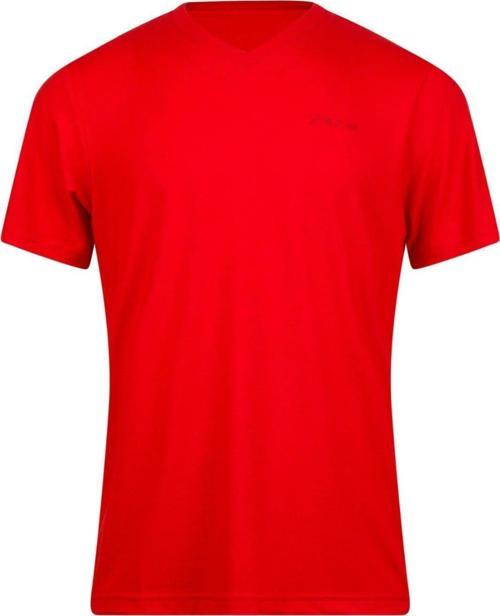 Victor Erkek Viloft V Yaka T-Shirt Kırmızı