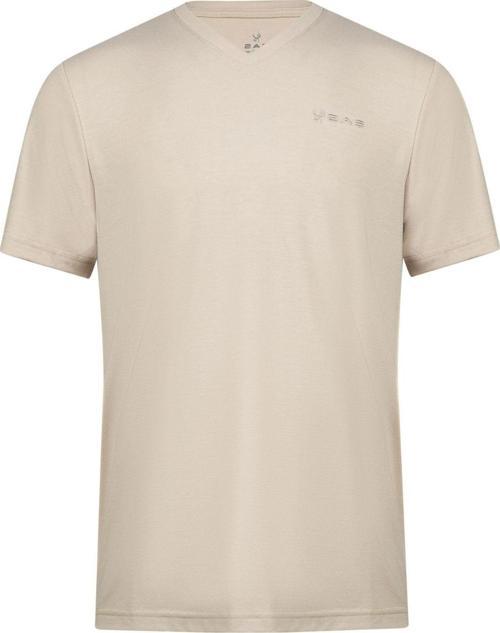 Victor Erkek Viloft V Yaka T-Shirt Bej