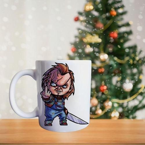 Chucky Porselen Kupa