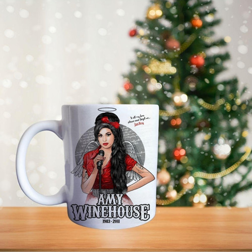 Amy winehouse porselen kupa